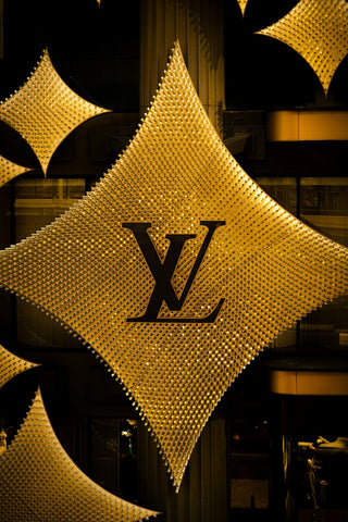Louis Vuitton vergoldet