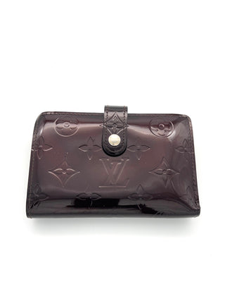 Louis Vuitton Portemonnaie Viennois Vernis Vorderansicht