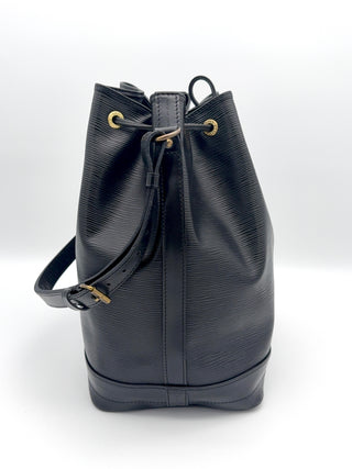 Louis Vuitton Sac Noé Grande Epi Leder schwarz
