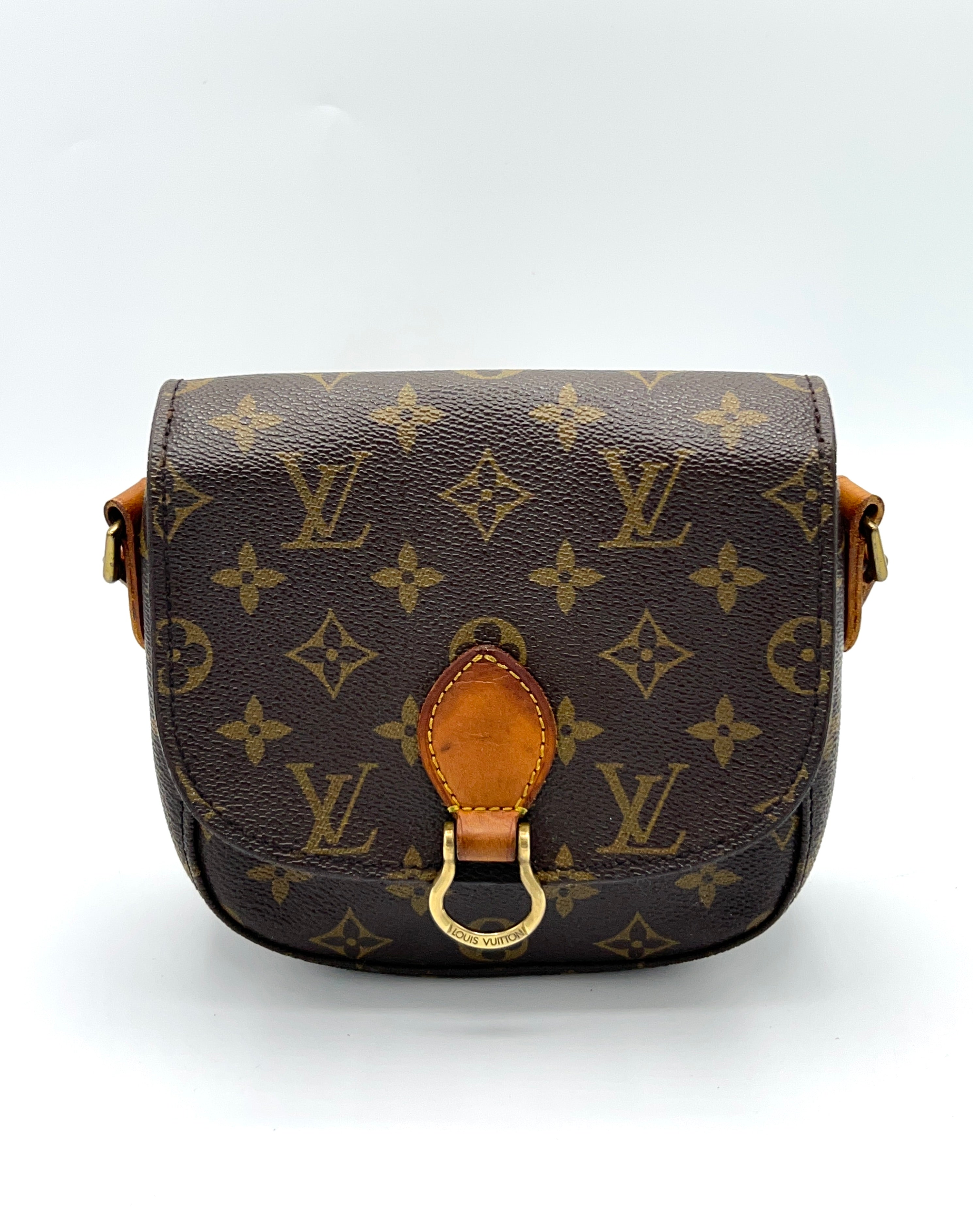 Shop for Louis Vuitton Monogram Canvas Leather St. Cloud PM