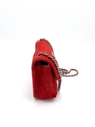 Chanel Mini Bag Wildleder - Second Hand - BONVOYAGELOUIS