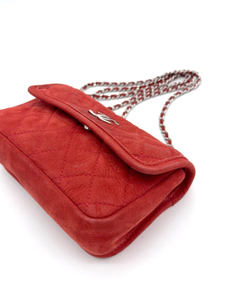 Chanel Mini Bag Wildleder - Second Hand - BONVOYAGELOUIS