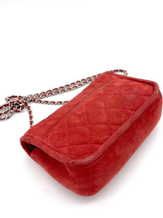 Chanel Mini Bag Wildleder - Second Hand - BONVOYAGELOUIS