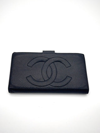 Chanel Portemonnaie Long Wallet Kaviarleder - Second Hand - BONVOYAGELOUIS