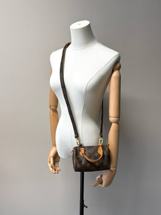 Louis Vuitton Mini Speedy inkl. Schulterriemen - Second Hand - BONVOYAGELOUIS