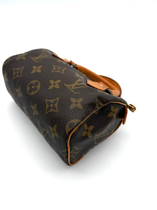 Louis Vuitton Mini Speedy inkl. Schulterriemen - Second Hand - BONVOYAGELOUIS
