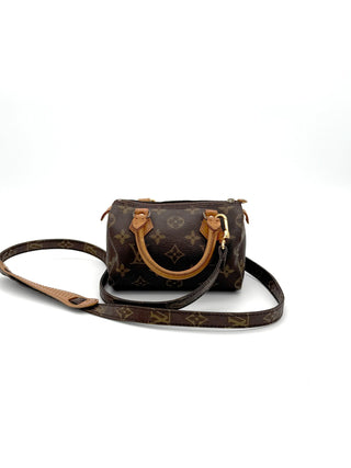 Louis Vuitton Mini Speedy inkl. Schulterriemen - Second Hand - BONVOYAGELOUIS