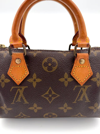 Louis Vuitton Mini Speedy inkl. Schulterriemen - Second Hand - BONVOYAGELOUIS