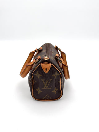 Louis Vuitton Mini Speedy inkl. Schulterriemen - Second Hand - BONVOYAGELOUIS