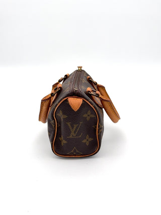 Louis Vuitton Mini Speedy inkl. Schulterriemen - Second Hand - BONVOYAGELOUIS
