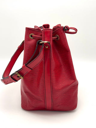 Louis Vuitton Sac Noé Petit Epi Leder rot - Second Hand - BONVOYAGELOUIS
