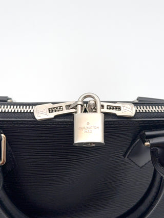 Louis Vuitton Alma Epi Leder schwarz