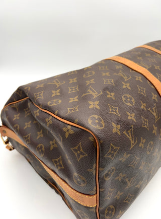 Louis Vuitton Keepall 50 Bandouliere Ecke