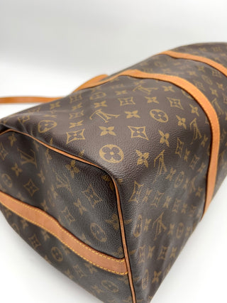 Louis Vuitton Keepall 50 Bandouliere Ecke