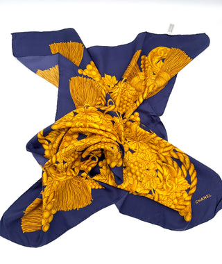 Chanel Seidentuch 95x 95 cm - Second Hand - BONVOYAGELOUIS