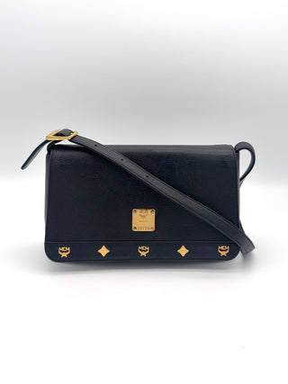 MCM Schultertasche schwarz
