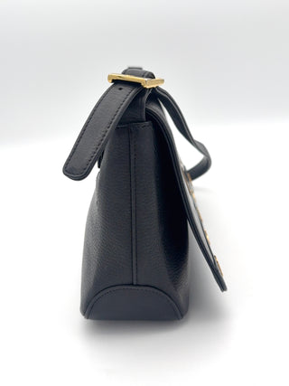 MCM Schultertasche schwarz