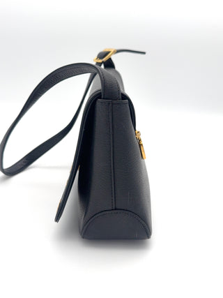 MCM Schultertasche schwarz