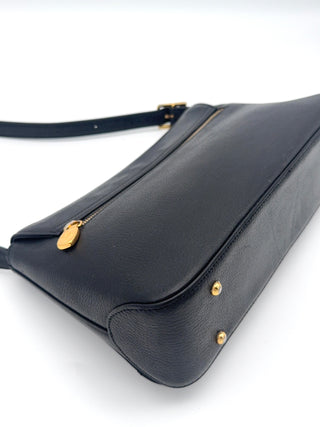 MCM Schultertasche schwarz