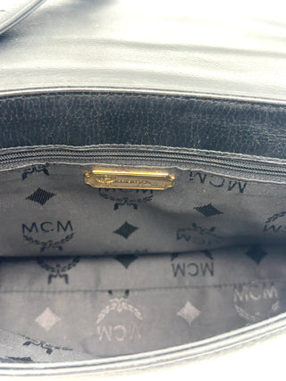 MCM Schultertasche schwarz