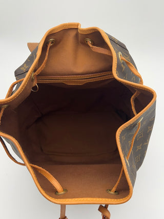 Louis Vuitton Rucksack Montsouris GM Innenraum