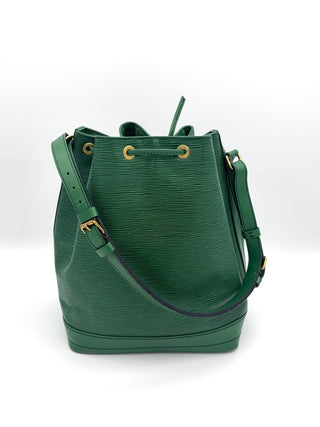 Louis Vuitton Sac Noé Grande Epi Leder grün