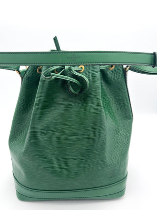 Louis Vuitton Sac Noé Grande Epi Leder grün