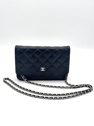 Chanel Wallet on Chain WOC schwarz