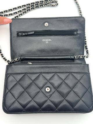 Chanel Wallet on Chain WOC schwarz