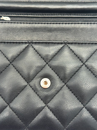 Chanel Wallet on Chain WOC schwarz