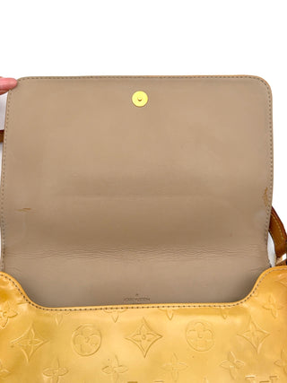 Louis Vuitton Thompson Street Vernis Leder gelb