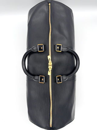 Louis Vuitton Keepall 50 Epi Leder schwarz