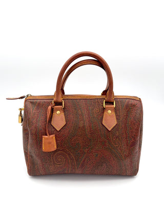 Etro Paisley Boston Bag
