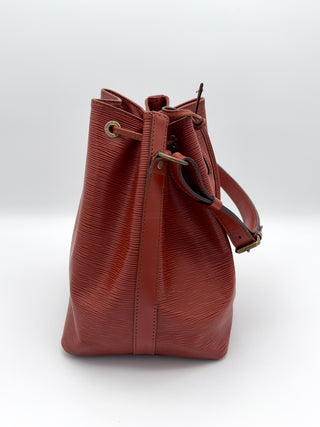 Louis Vuitton Sac Noé Petit Epi Leder braun