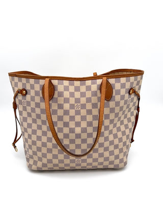 Louis Vuitton Neverfull MM Damier Azur Vorderseite