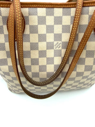 Louis Vuitton Neverfull MM Damier Azur Schulterriemen