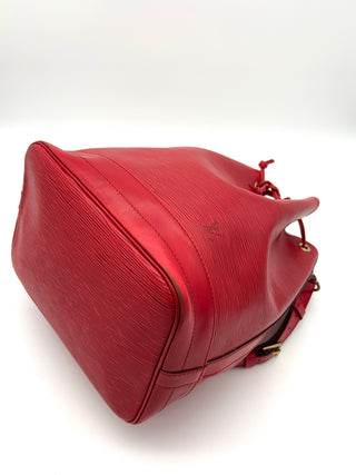 Louis Vuitton Sac Noé Grande Epi red