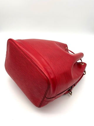 Louis Vuitton Sac Noé Grande Epi red