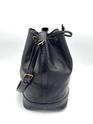 Louis Vuitton Sac Noé Grande Epi Leder schwarz