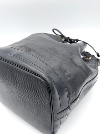 Louis Vuitton Sac Noé Grande Epi Leder schwarz