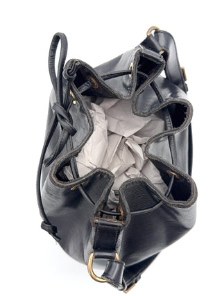 Louis Vuitton Sac Noé Grande Epi Leder schwarz