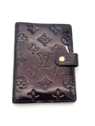 Louis Vuitton Agenda PM Vernis Leder Vorderseite