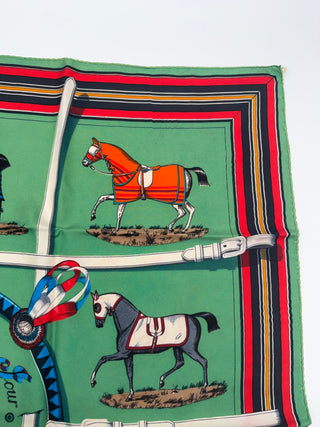 Hermès Carré 90 Seidentuch „Couvertures et Tenues de Jour“