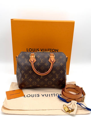 Louis Vuitton Speedy 25 Bandouliere Fullset