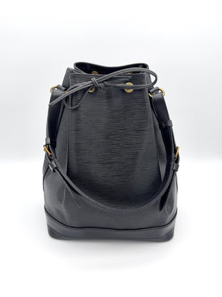 Louis Vuitton Sac Noé Grande Epi Leder schwarz