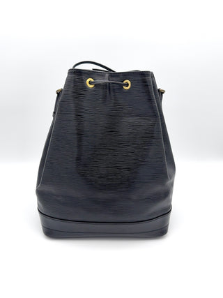 Louis Vuitton Sac Noé Grande Epi Leder schwarz