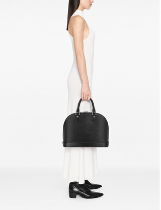 Louis Vuitton Alma Epi Leder schwarz