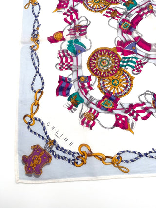 Céline Baumwolltuch 45x 45 cm - Second Hand - BONVOYAGELOUIS