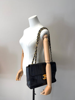 Chanel Mademoiselle Jumbo Flap Bag - Second Hand - BONVOYAGELOUIS