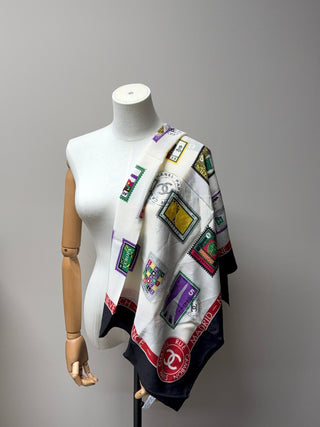 Chanel Seidentuch 85x 85 cm - Second Hand - BONVOYAGELOUIS